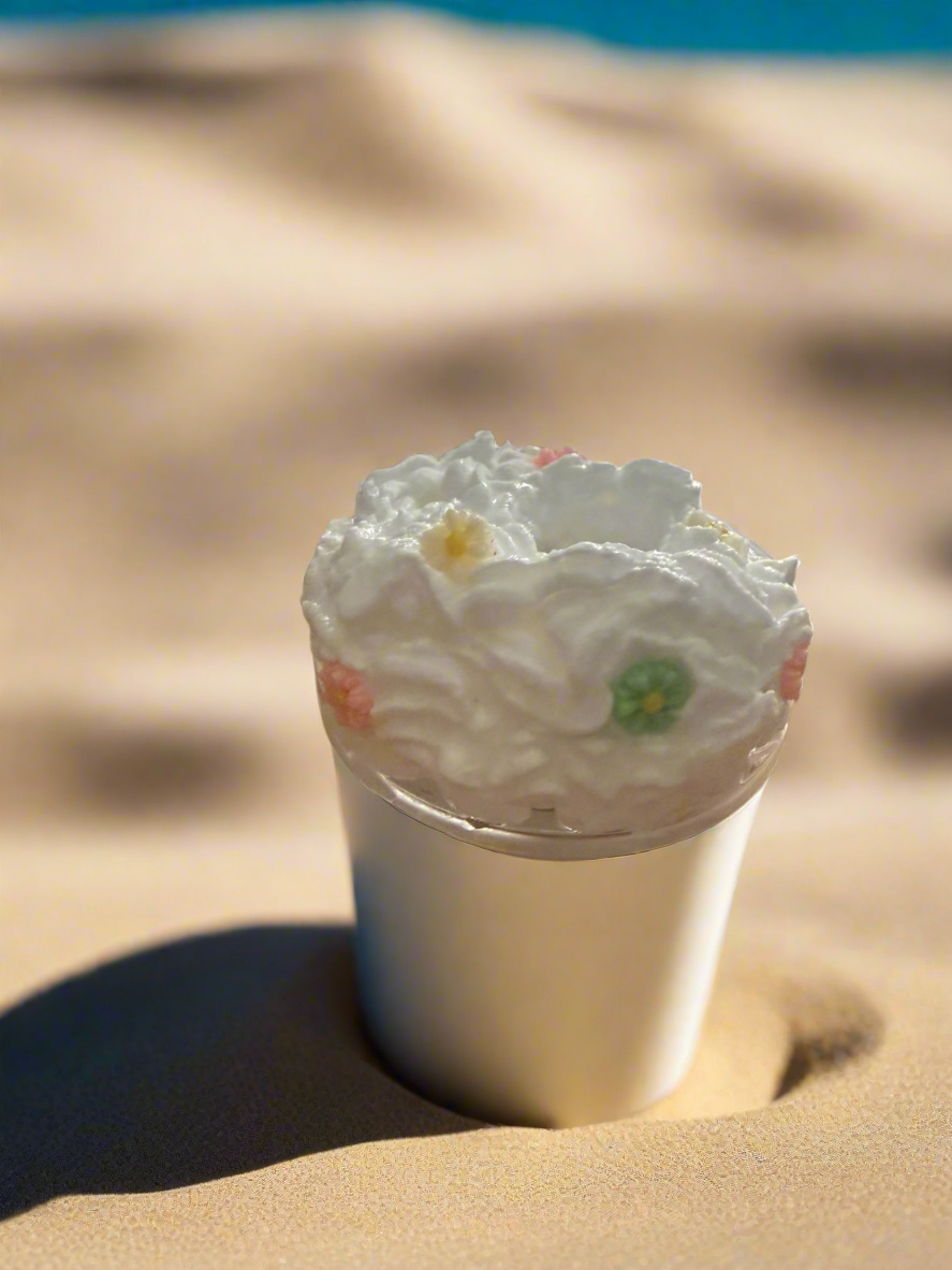 16oz Snow Globe Acrylic Cup (Coloured Lid)