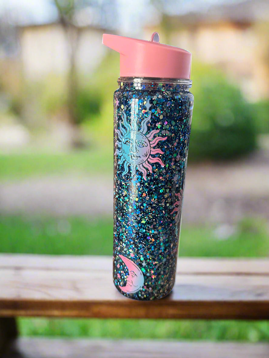 Adult water bottles (Pink Lid)
