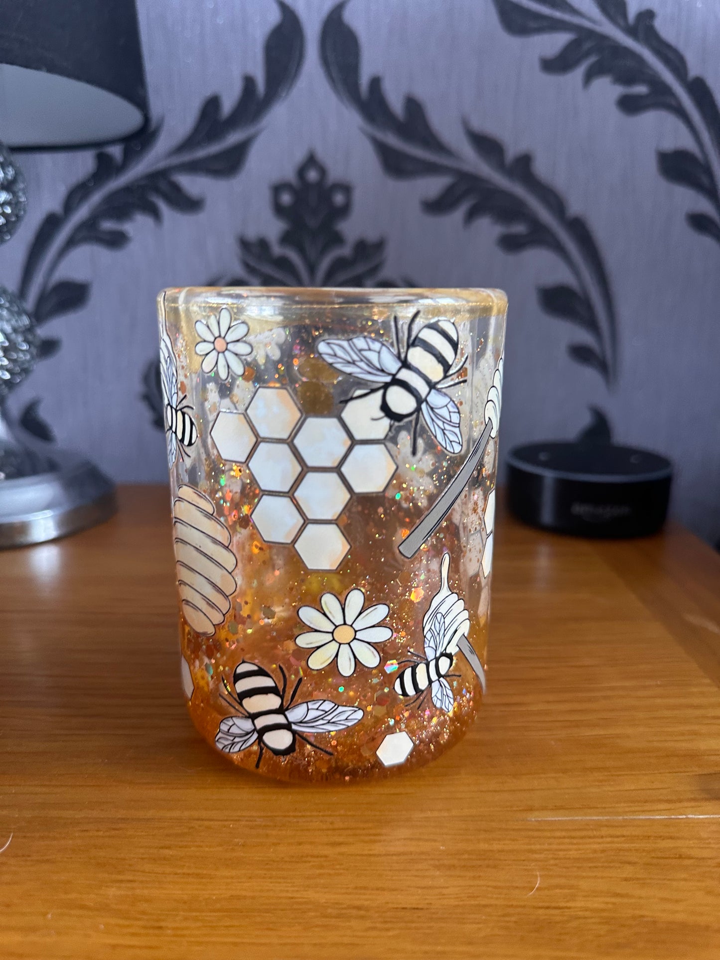 15oz Snow Globe Cup with Handle