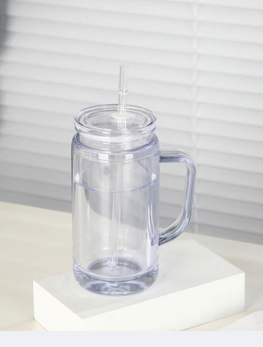 16oz Clear Acrylic with Handle