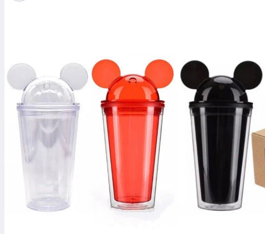 Children’s Fun Snow Globe Tumblers w/lid